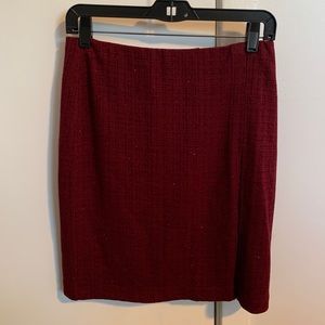 Express Woman’s Burgundy Skirt Size S